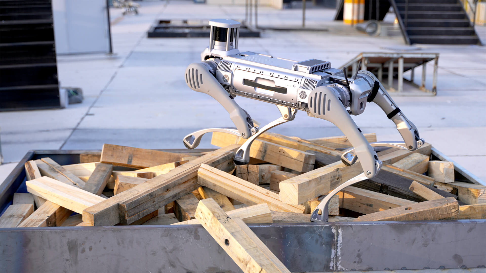 Unitree Robotics B2-W Quadruped Robot - Image 1
