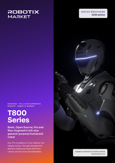 Robot umanoide EngineAI T800 Basic Edition – Brochure del prodotto