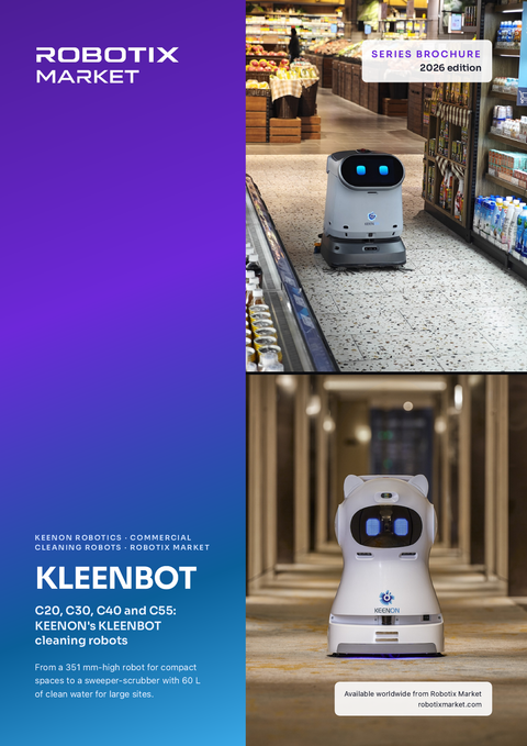 Keenon KLEENBOT C55 Otonom Ovalama Robotu – Ürün Broşürü