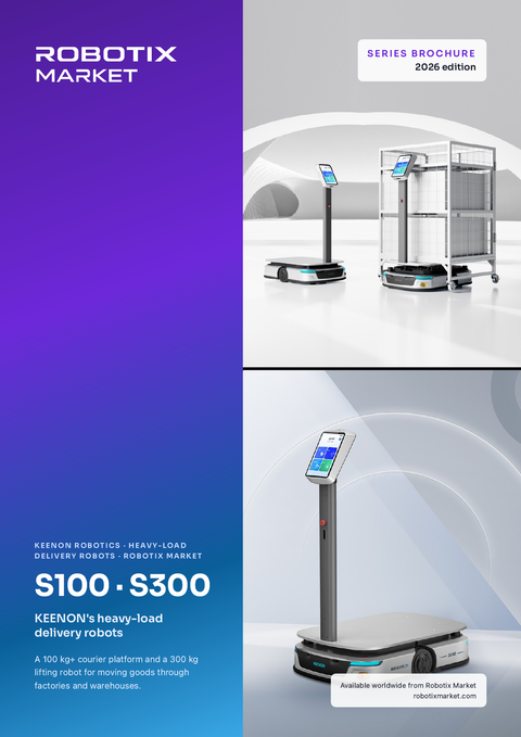Keenon S100 Heavy-Load Courier Robot – Product Brochure