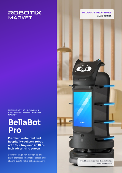 Pudu Robotics Bellabot Pro – كتيب المنتج