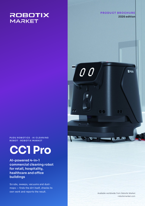 Pudu Robotics CC1 Pro – Brochura do produto