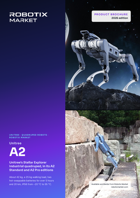 روبوت رباعي الأرجل Unitree Robotics A2 Standard – كتيب المنتج